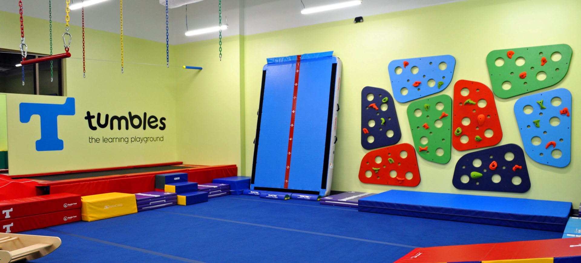 Indoor playground at Tumbles